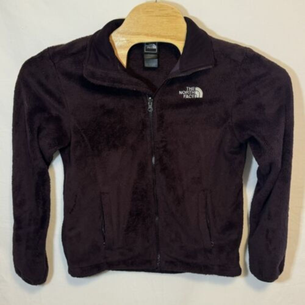 The North Face Women’s S/P  Osito Purple Fleece Teddy Full‎ Zip Jacket - Picture 2 of 6